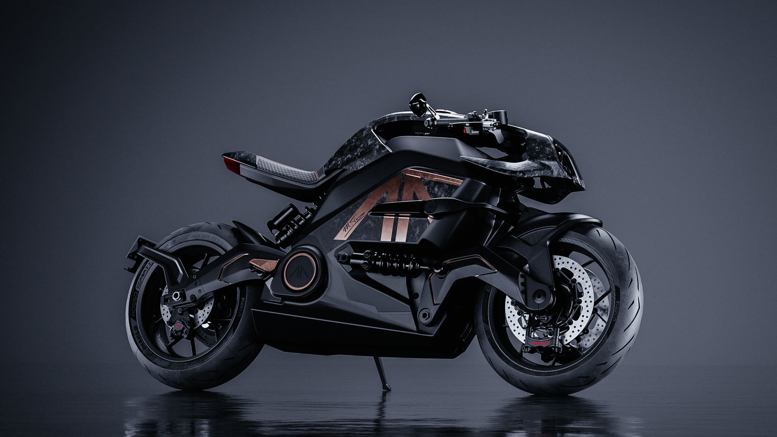 The Arc Vector electric motorcycle